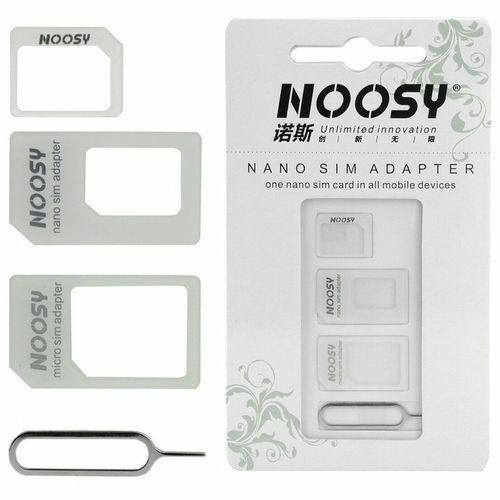 2 Nano SIM Card Adapter Converter to Micro Standard Set For any phone with sim