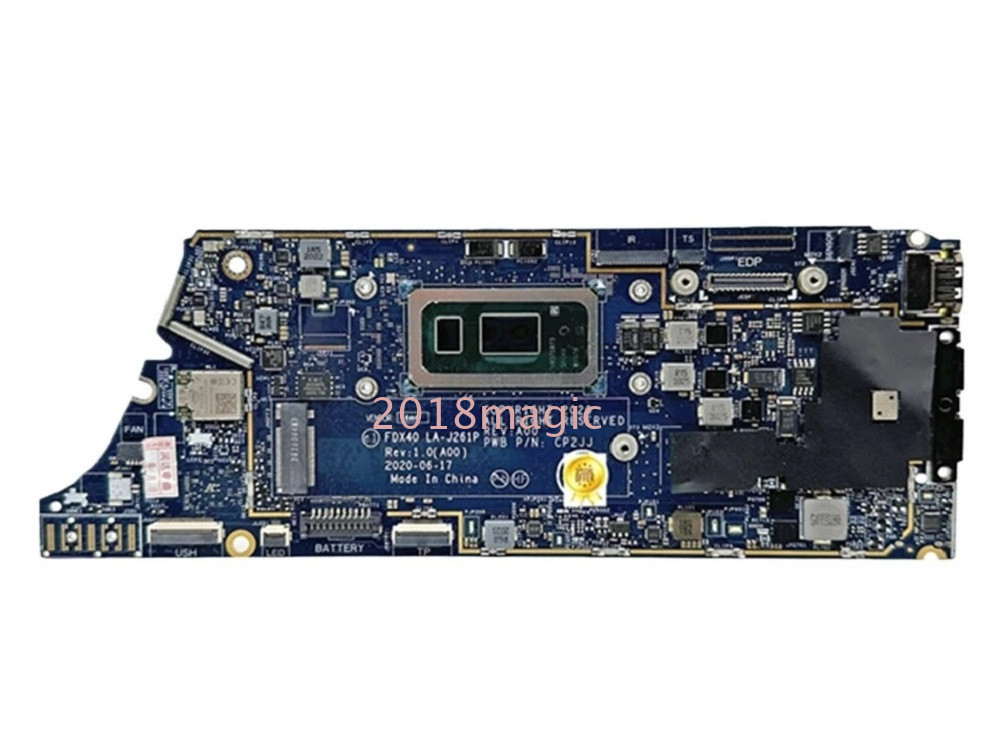 For DELL Latitude 7410 7310 w/ I7-10610U 16G RAM Motherboard LA-J261P CN-00N7RN