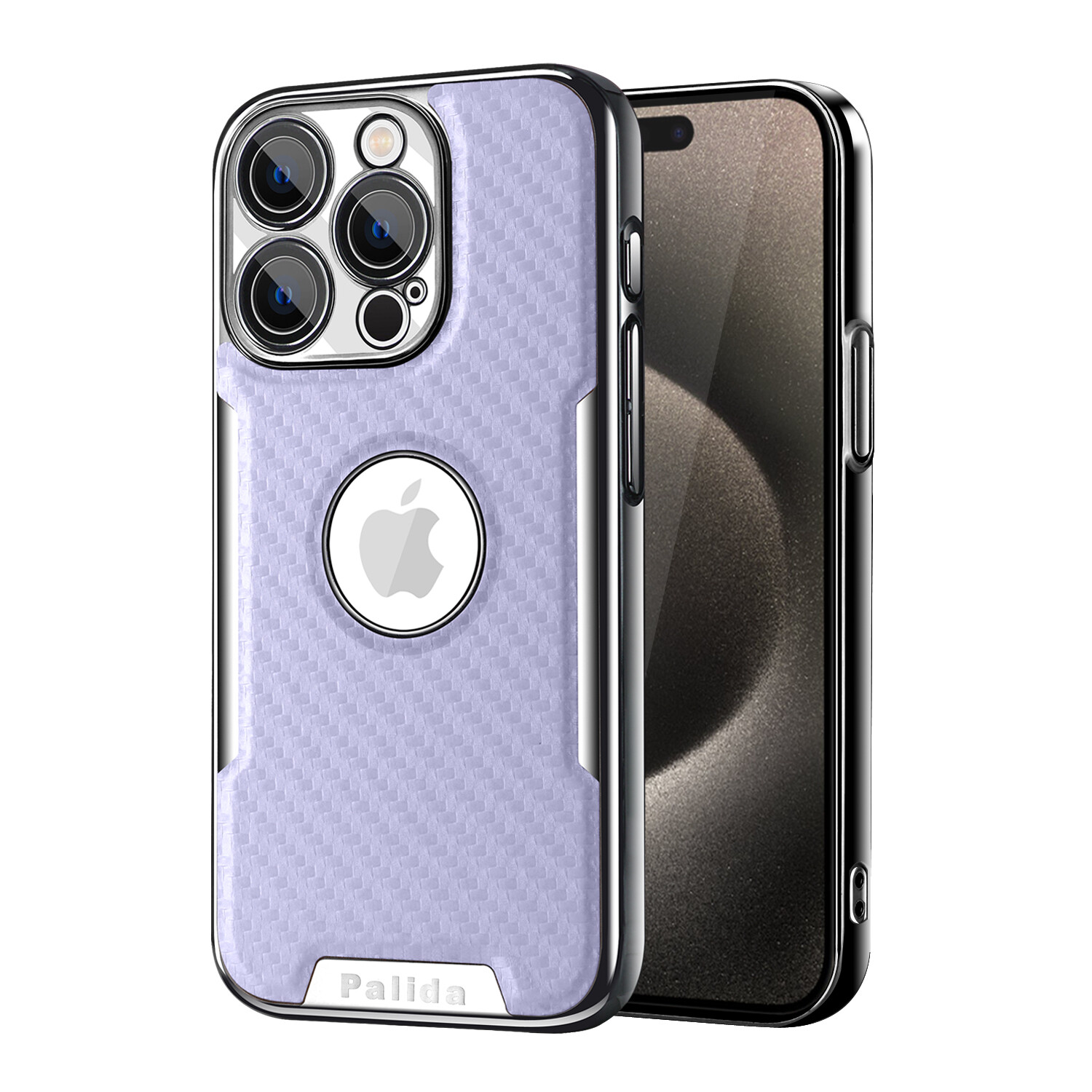 For iPhone 17 Pro 16 15 14 13 12 Carbon Fiber Slim Mag Safe Magnetic Case Len