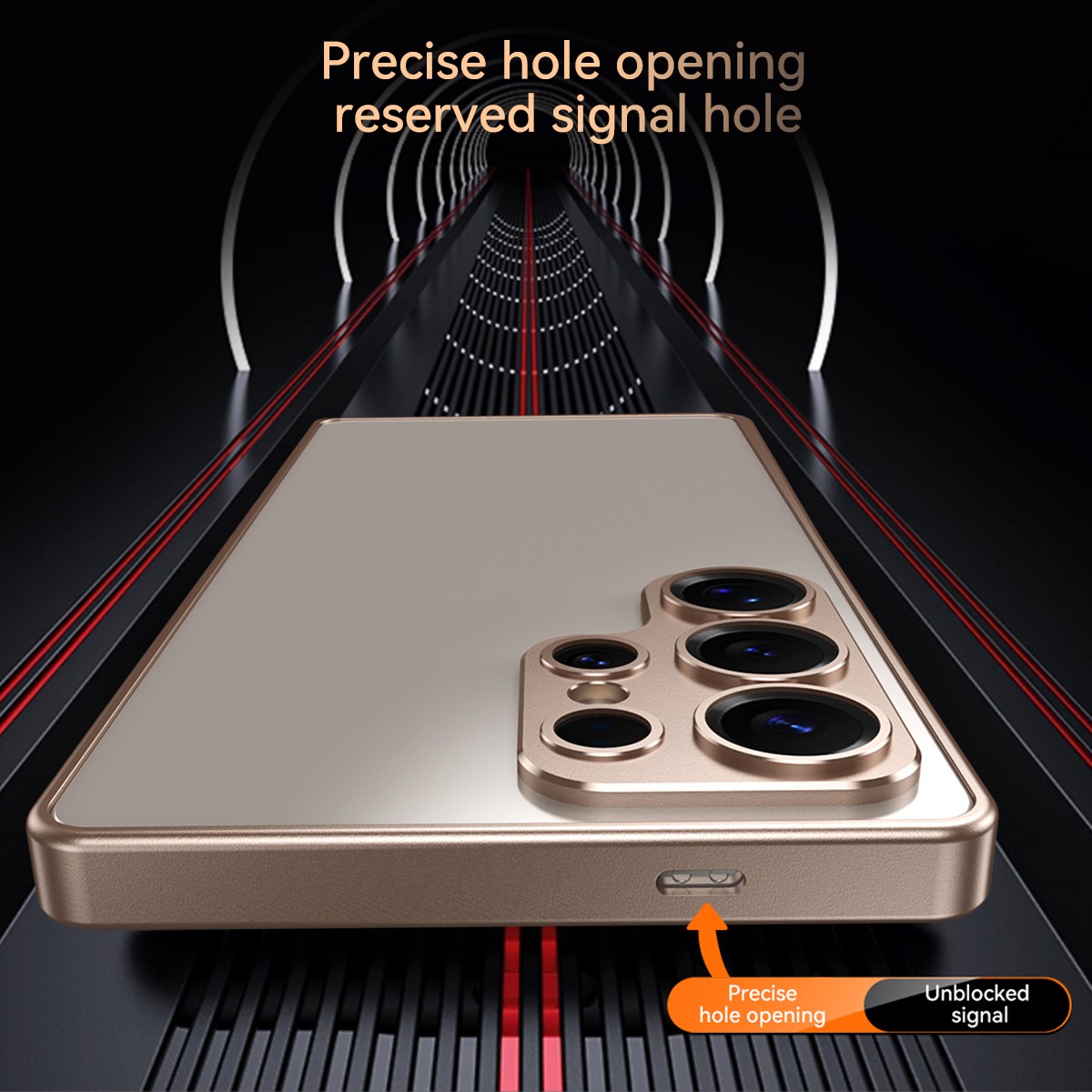 Aluminum Frame Shockproof Bumper Case For Samsung Galaxy S25 S24 S23 Ultra Plus