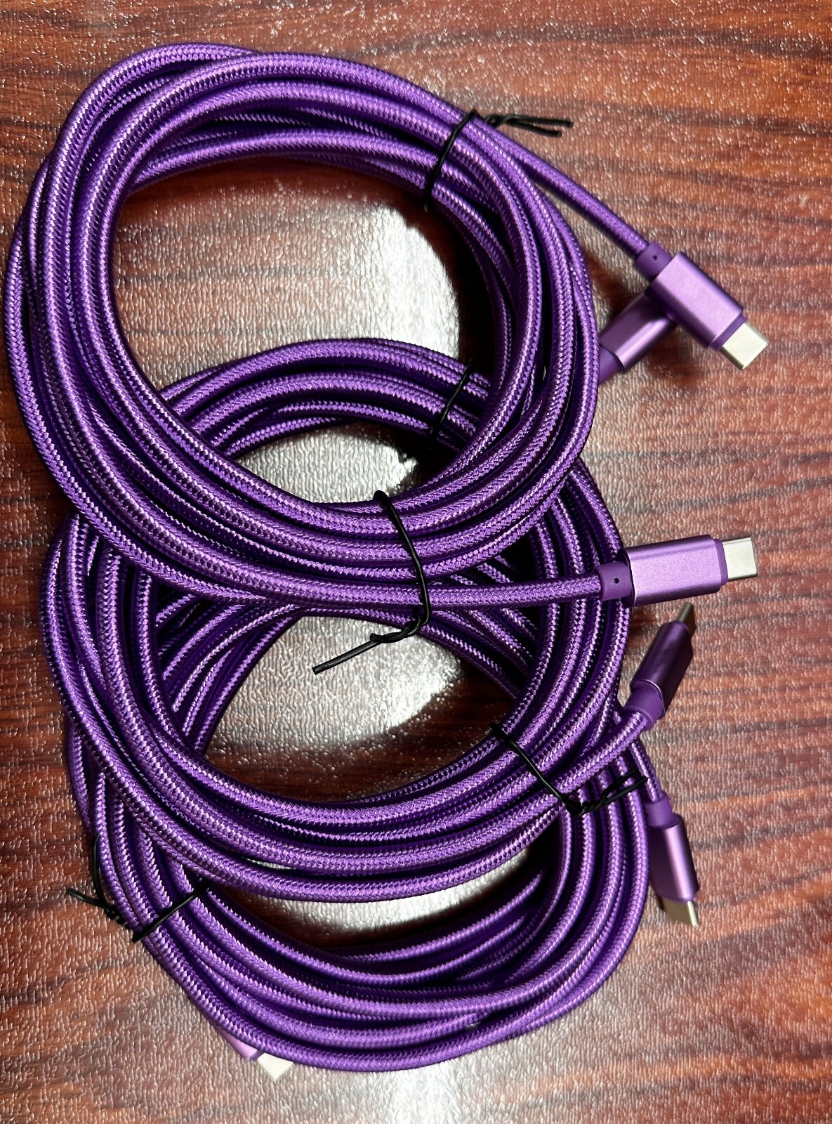 3 Pack 10FT USB-C to USB-C Cable Fast Charge Type C Charging Cord Charger Rapid
