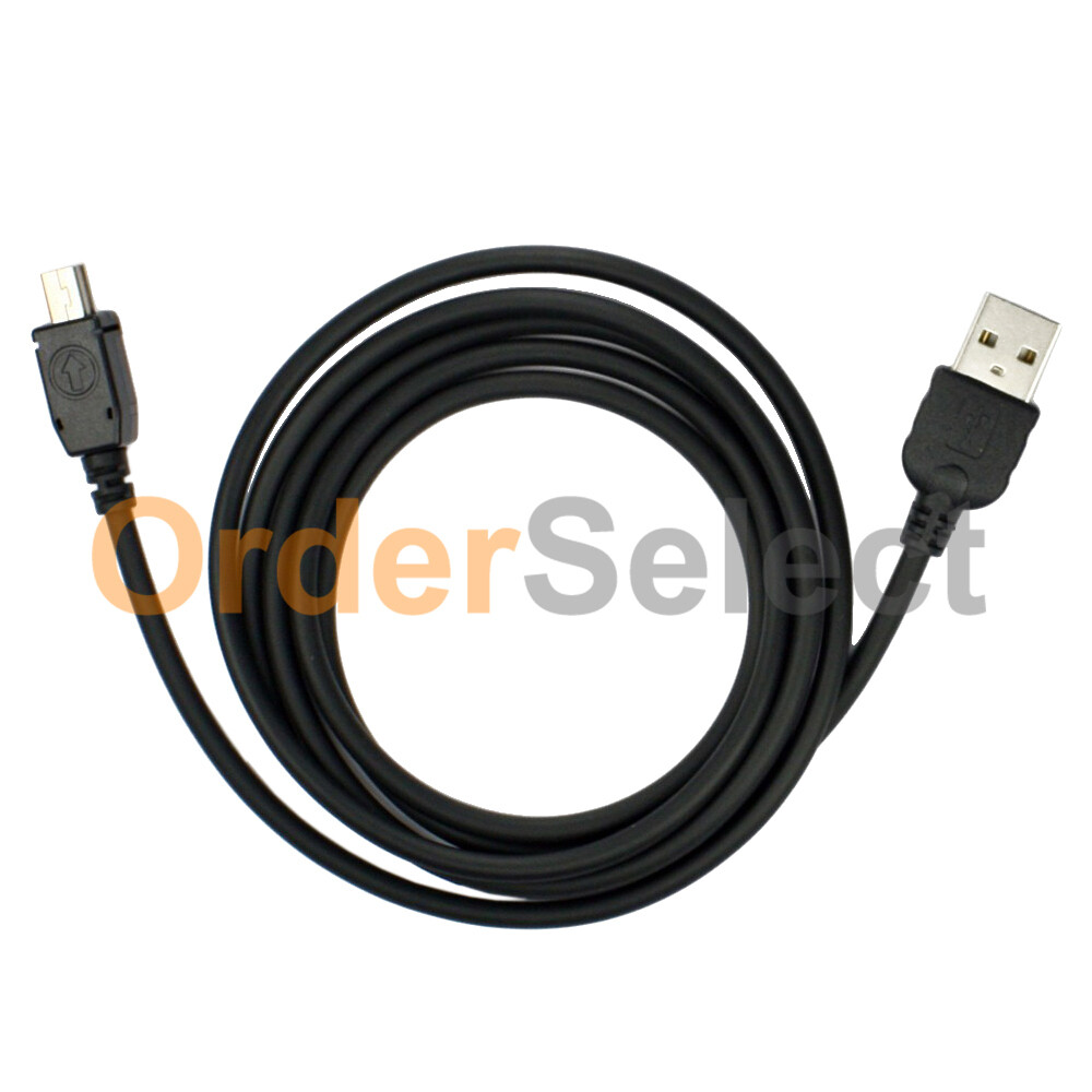 Black 3FT 2.0 USB Cable Type A to Mini B Male to Male 5 PIN for Camera