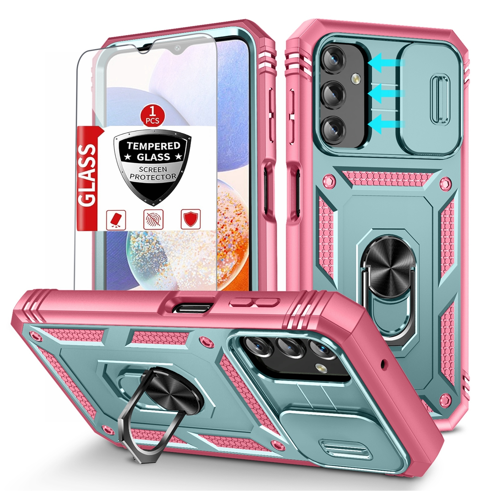 Hot For Samsung Galaxy A15 A14 A13 A25 A54 5G Heavy Duty Phone Case Cover