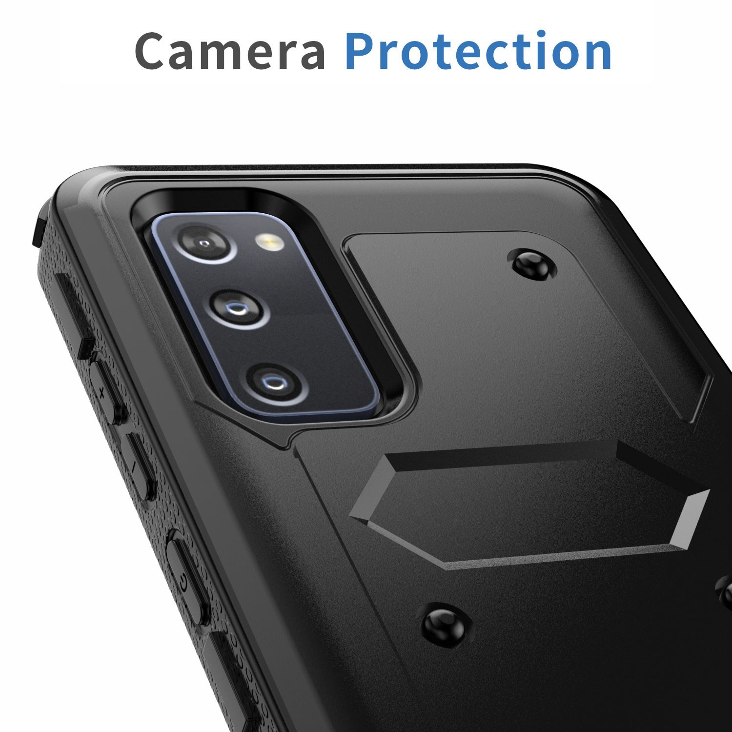 For Samsung Galaxy S20 FE 5G Shockproof Rugged Case Cover With Belt Clip Holster