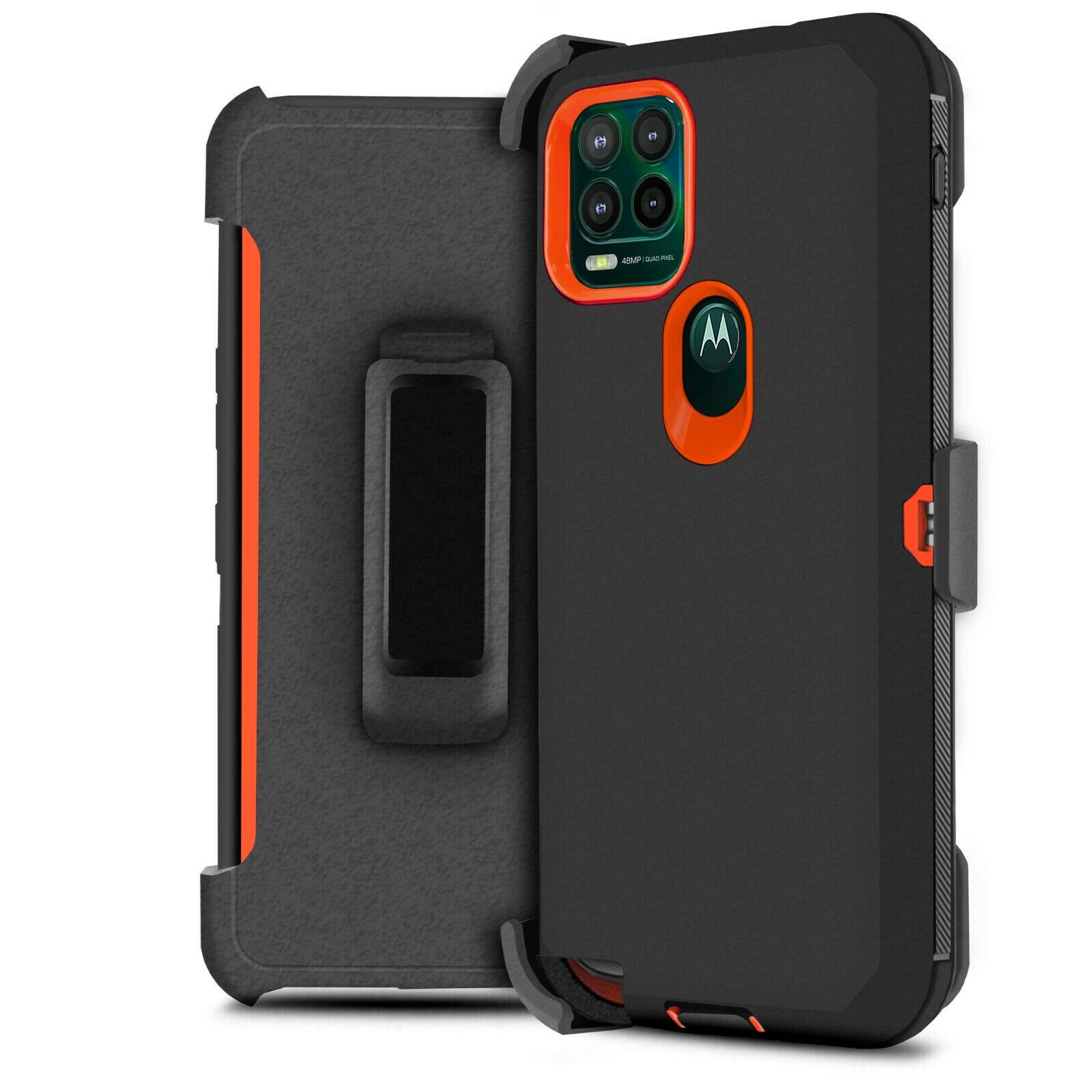 for Motorola Moto G Stylus 5G 2021 ARMOR Phone Case Cover Clip Screen Protector