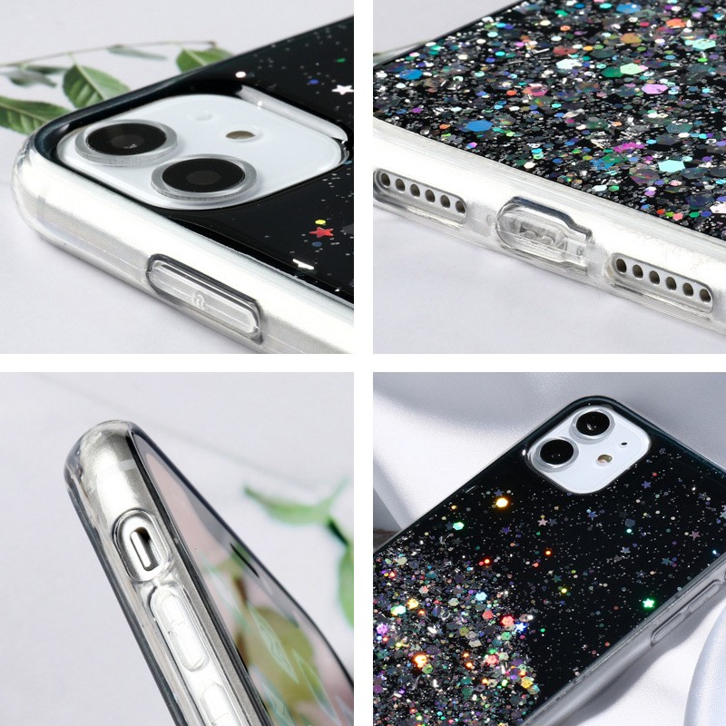 For Samsung Galaxy S26 S25 S24 A17 A57 A15 Fashion Bling Glitter Cute Case Cover