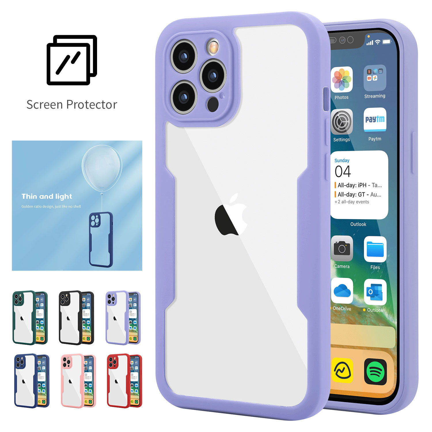 360° Full Body Screen Protector Case For iPhone 14 15 Pro Max 13 12 11 XS XR 87