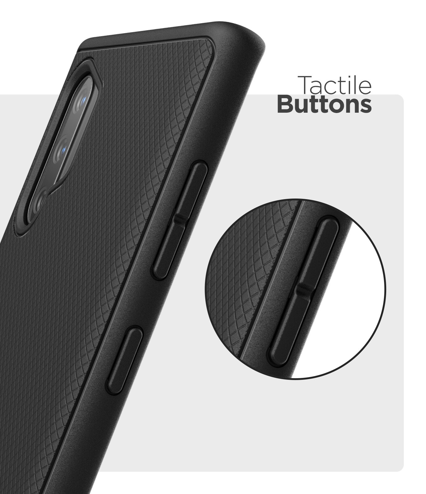 For Samsung Galaxy Note 10 Plus Case Slim Cover Black Protective