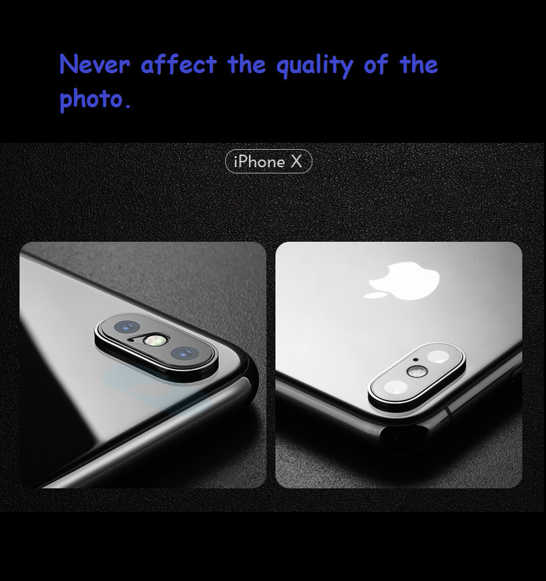 Iphone X/ XS/ XS MAX Back Camera H9 Tempered Glass Lens Protector **US Seller***
