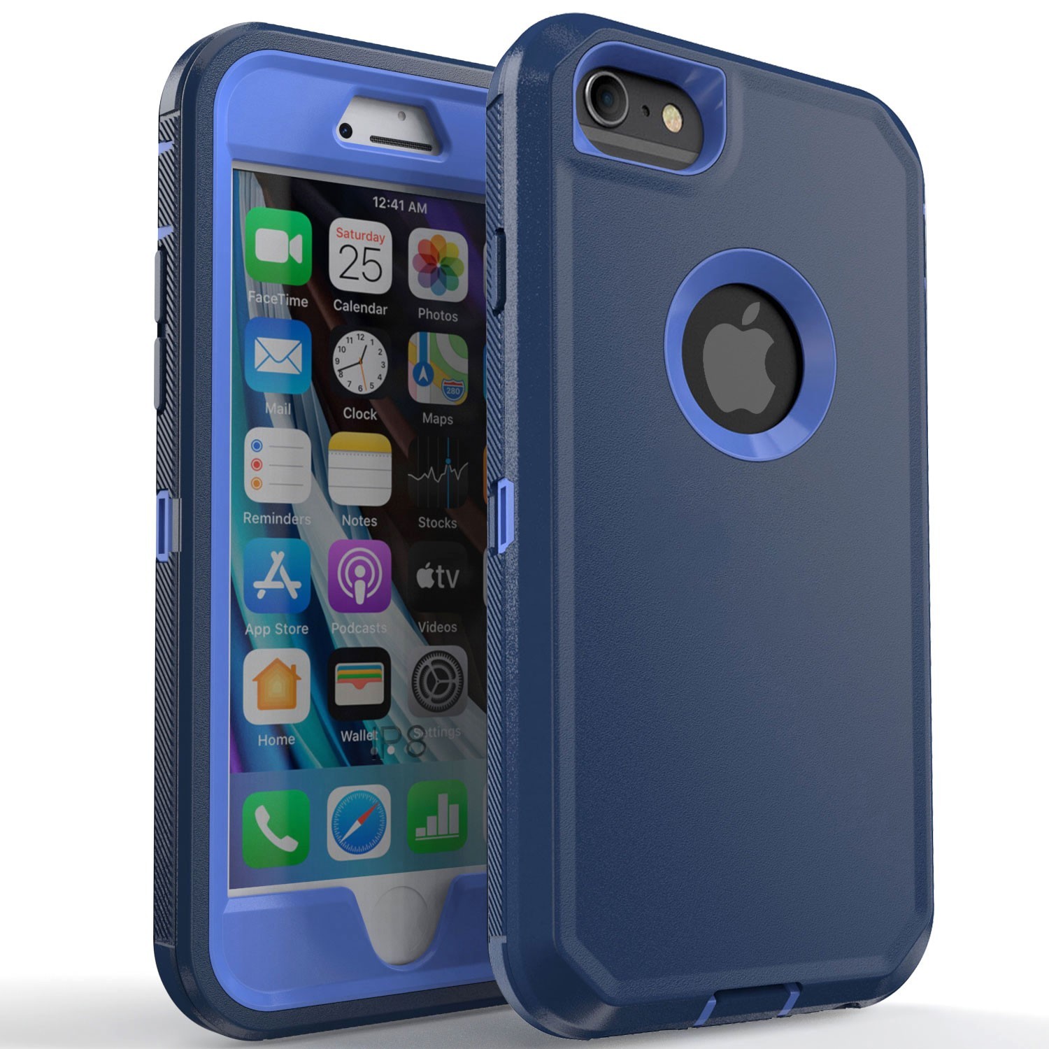 For Apple iPhone 6 6S Phone Case Heavy Duty Tough 3 in 1 Rugged Shorkproof Cover