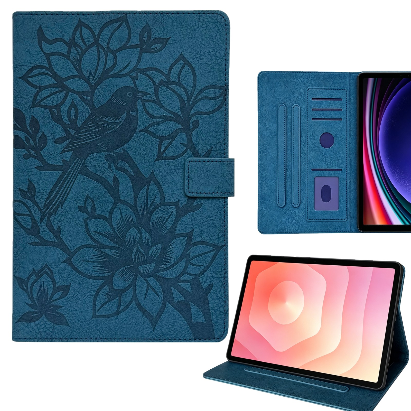 For Amazon Fire HD8/HD8plus/HD10 (2023) Leather Case TPU Shockproof Flip Cover