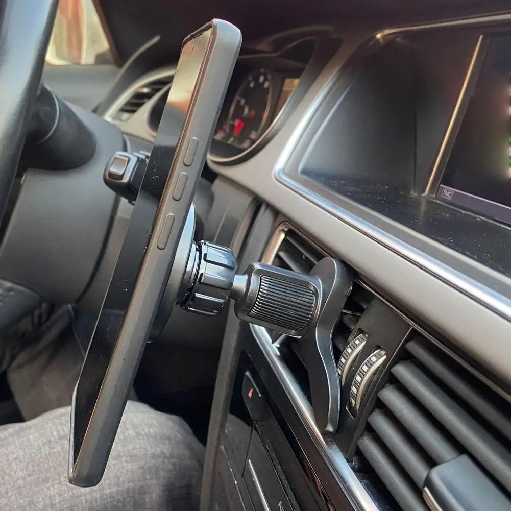 360° Rotation Strong Magnetic Mag Safe Air Vent Car Mount Dashboard Phone Holder