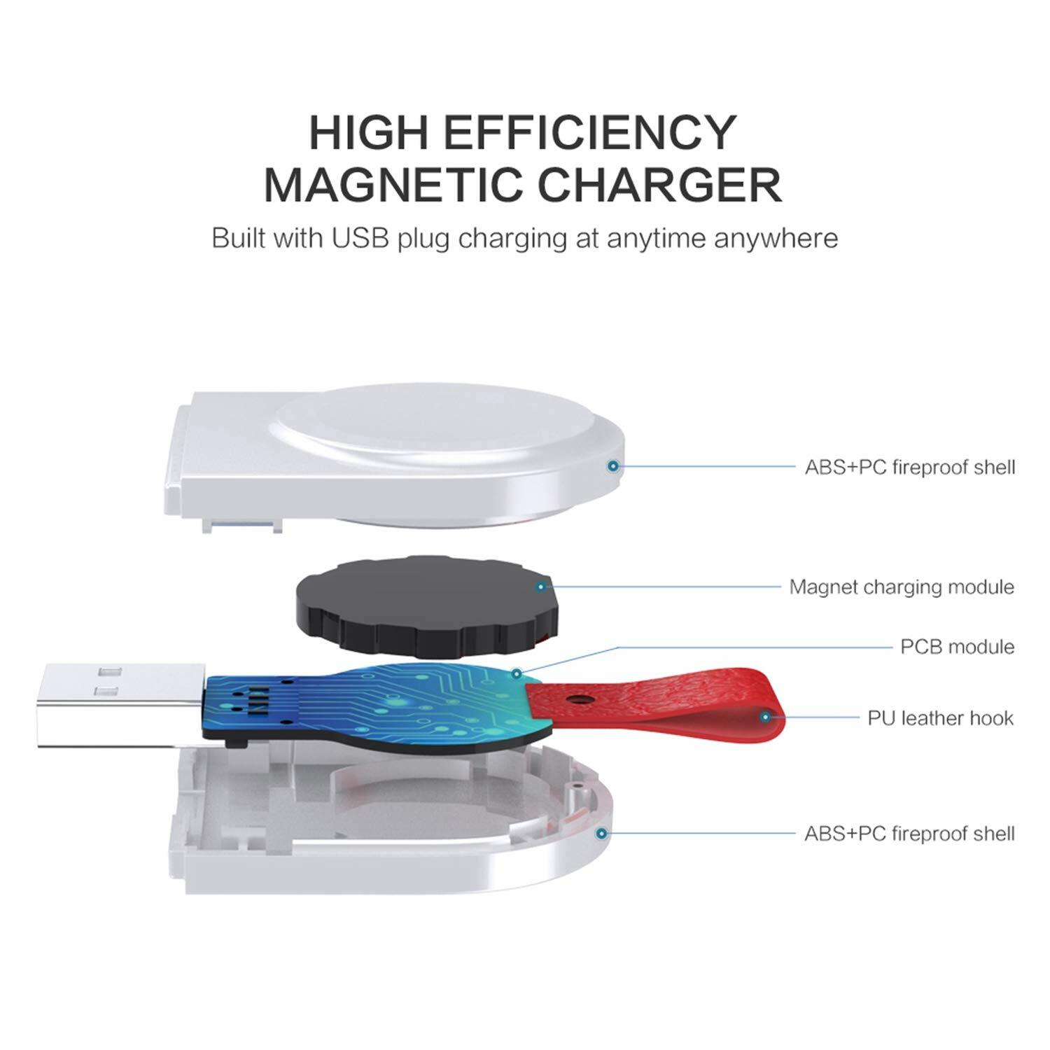 Magnetic Charger Portable Wireless Adapter For Apple Watch Series 1/2/3/4/5