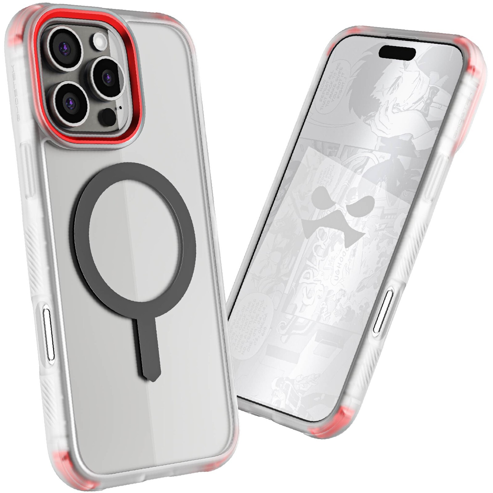 Ghostek Covert MagSafe Clear Case Designed for iPhone 16 / Plus / 16 Pro / Max