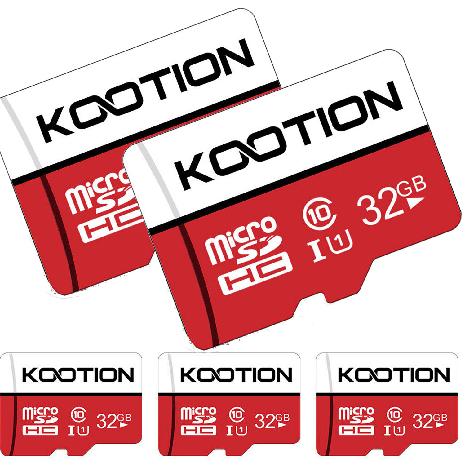 LOT 32GB Micro SD Card SDHC TF Memory Card Class 10 High Speed TF Card For Phone