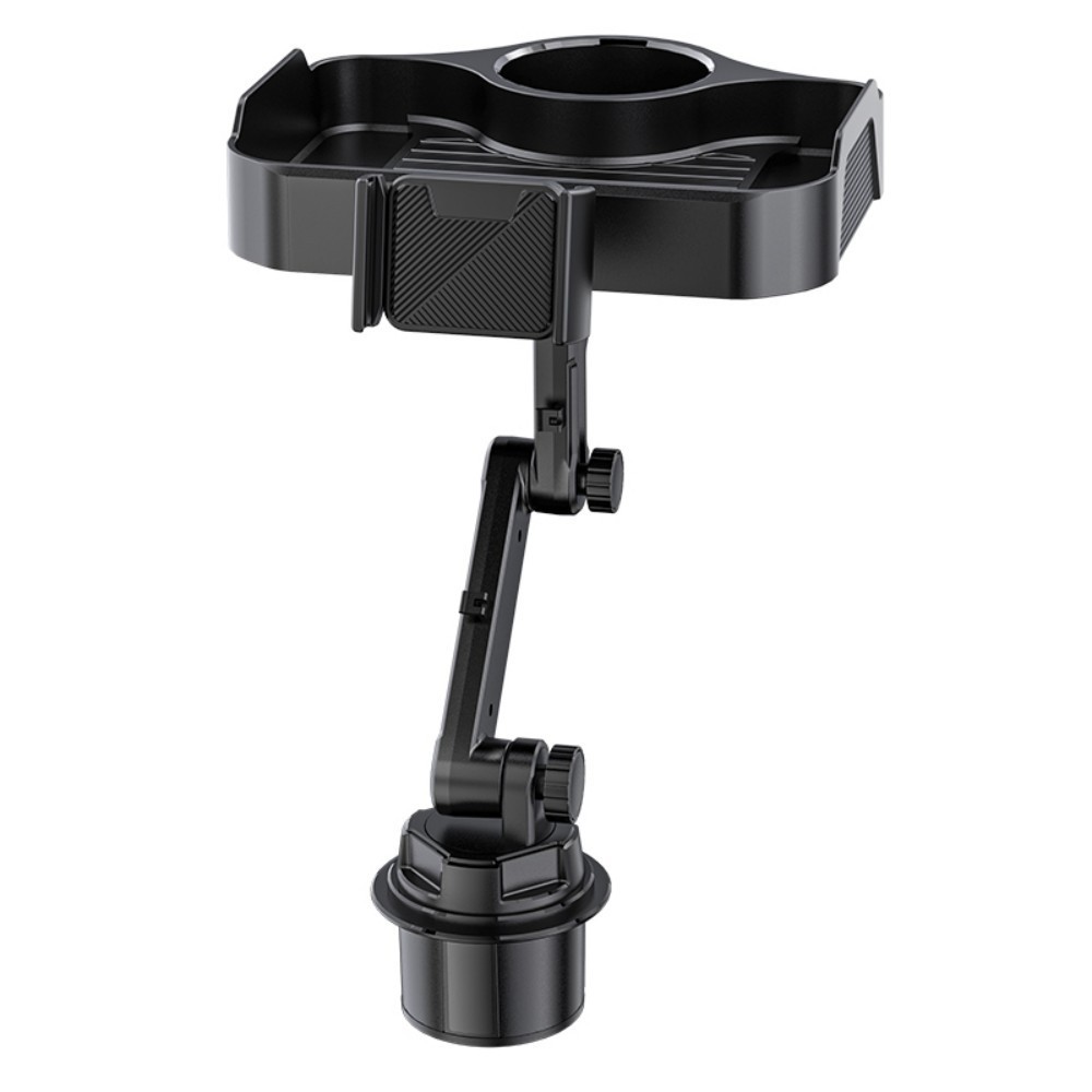 3 in 1 Car Cup Holder Phone Holder Food Table Tray Mount Universal 360° Rotation
