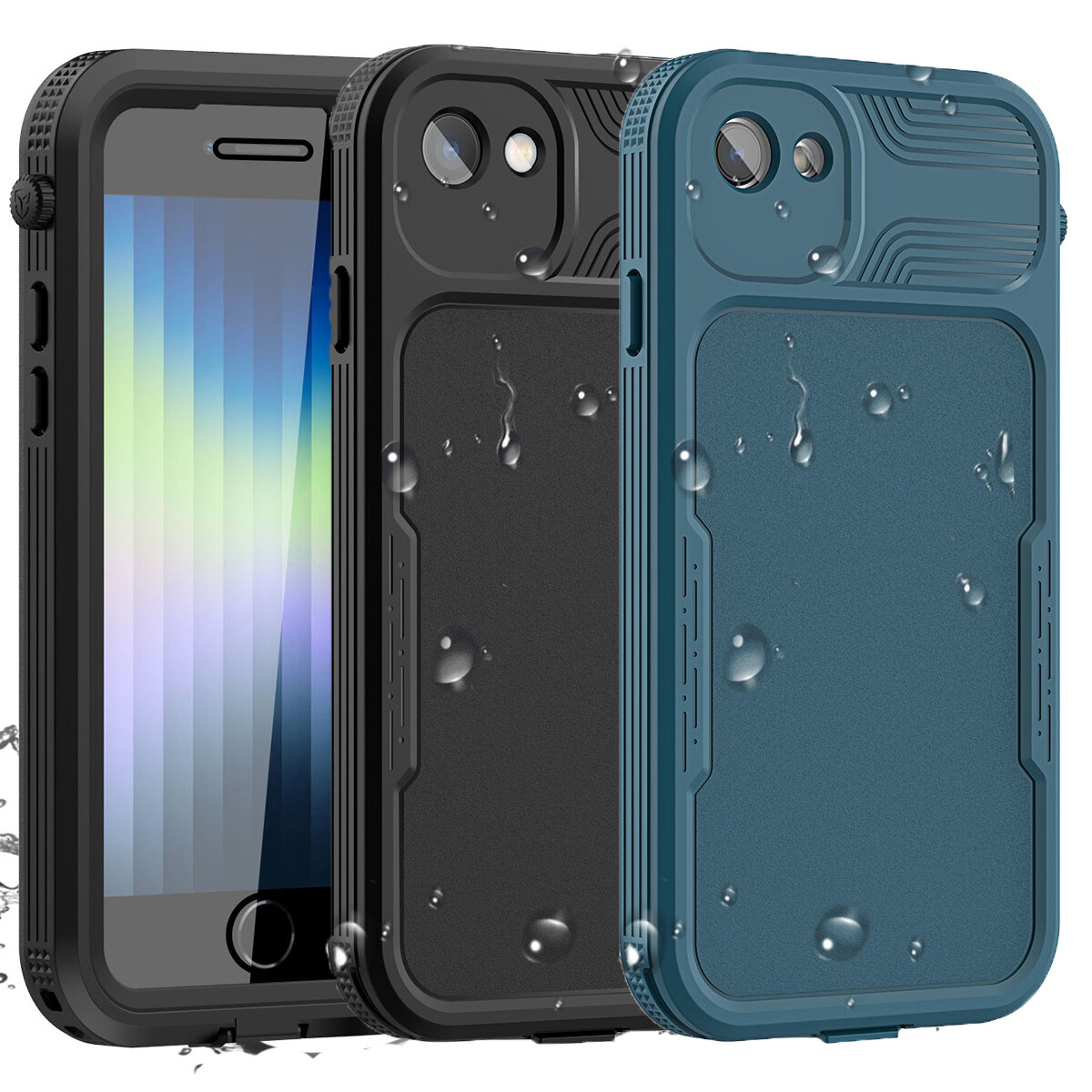 For iPhone SE 3rd 2nd 2022/2020 7 8 Waterproof Case Shockproof Heavy Duty Cover