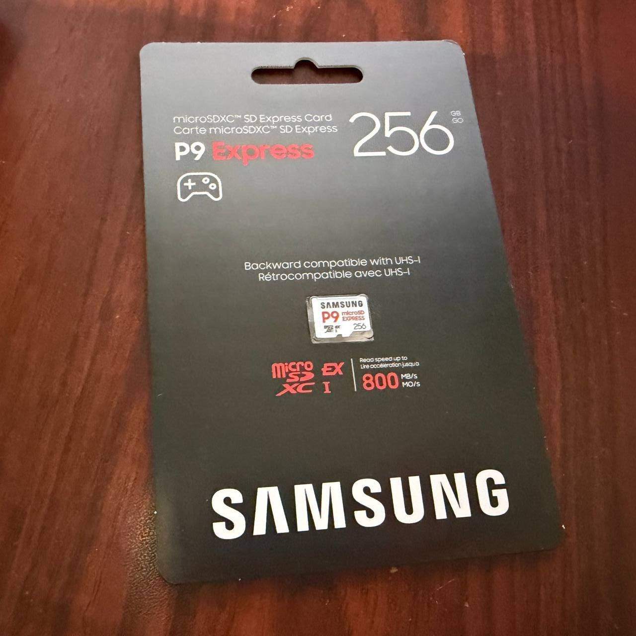 Samsung P9 Express microSD Card 256GB microSDXC Memory 256 GB White – New Sealed
