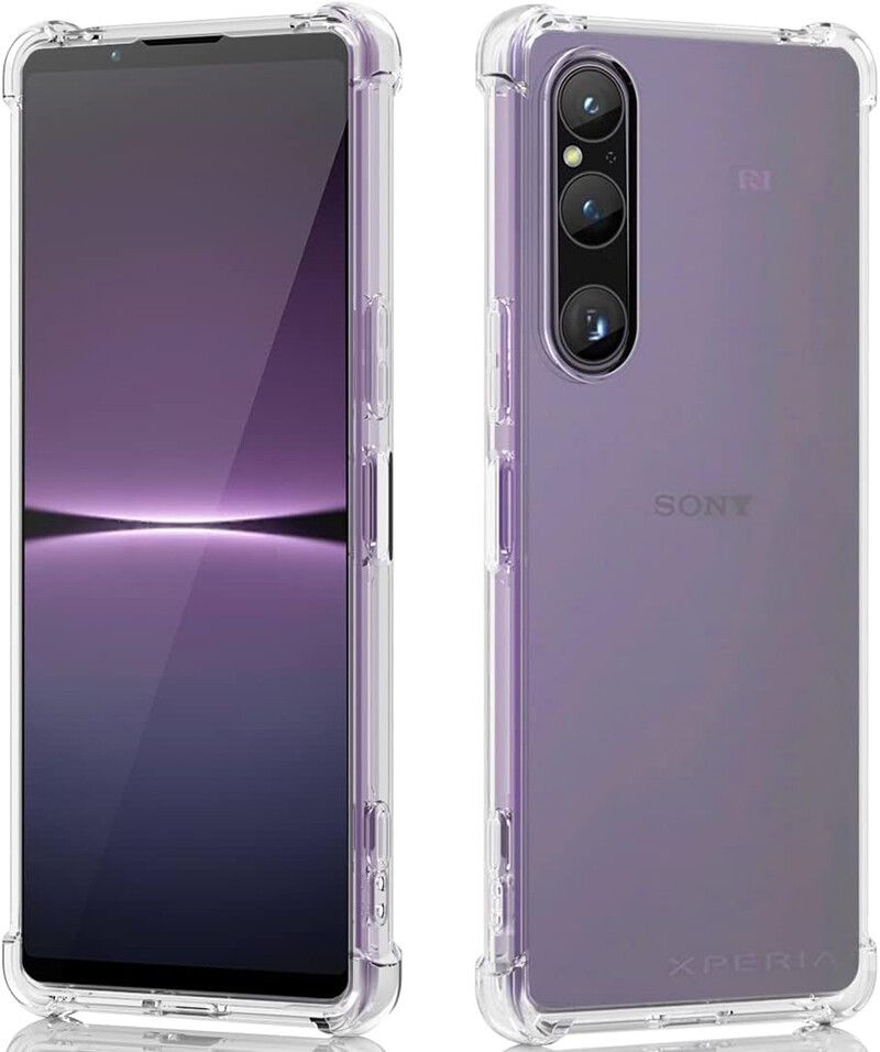 For Sony Xperia 1 V 10 V 5 IV 10 iii 1 ii 10 Plus Pro-I Clear Gel TPU Case Cover