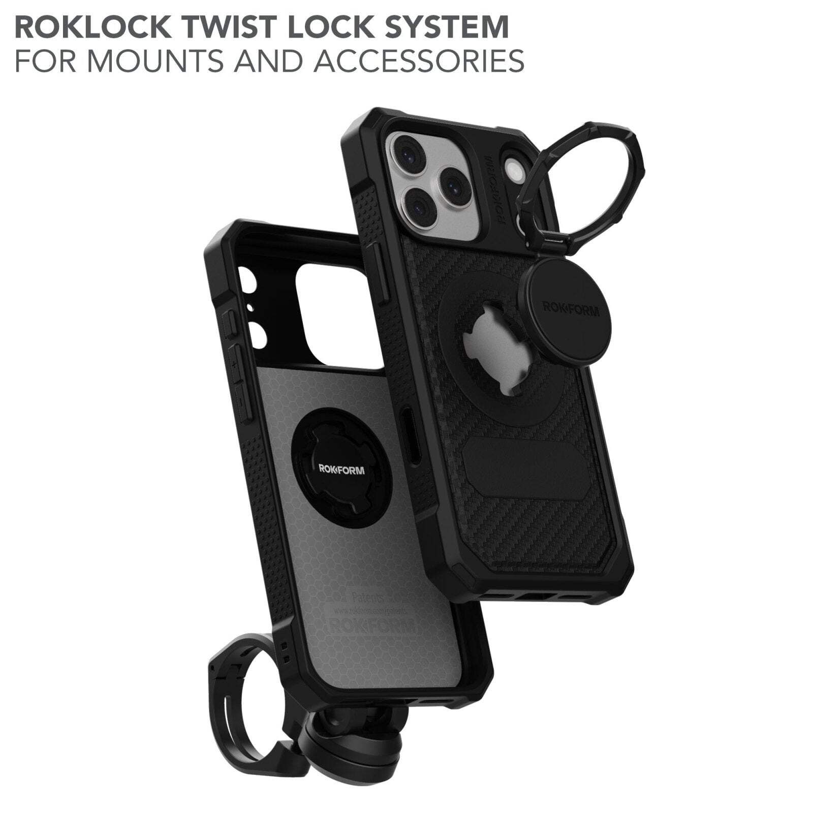 RokForm iPhone 17 Pro Max Rugged Case w/ Certified Military-Grade Toughness