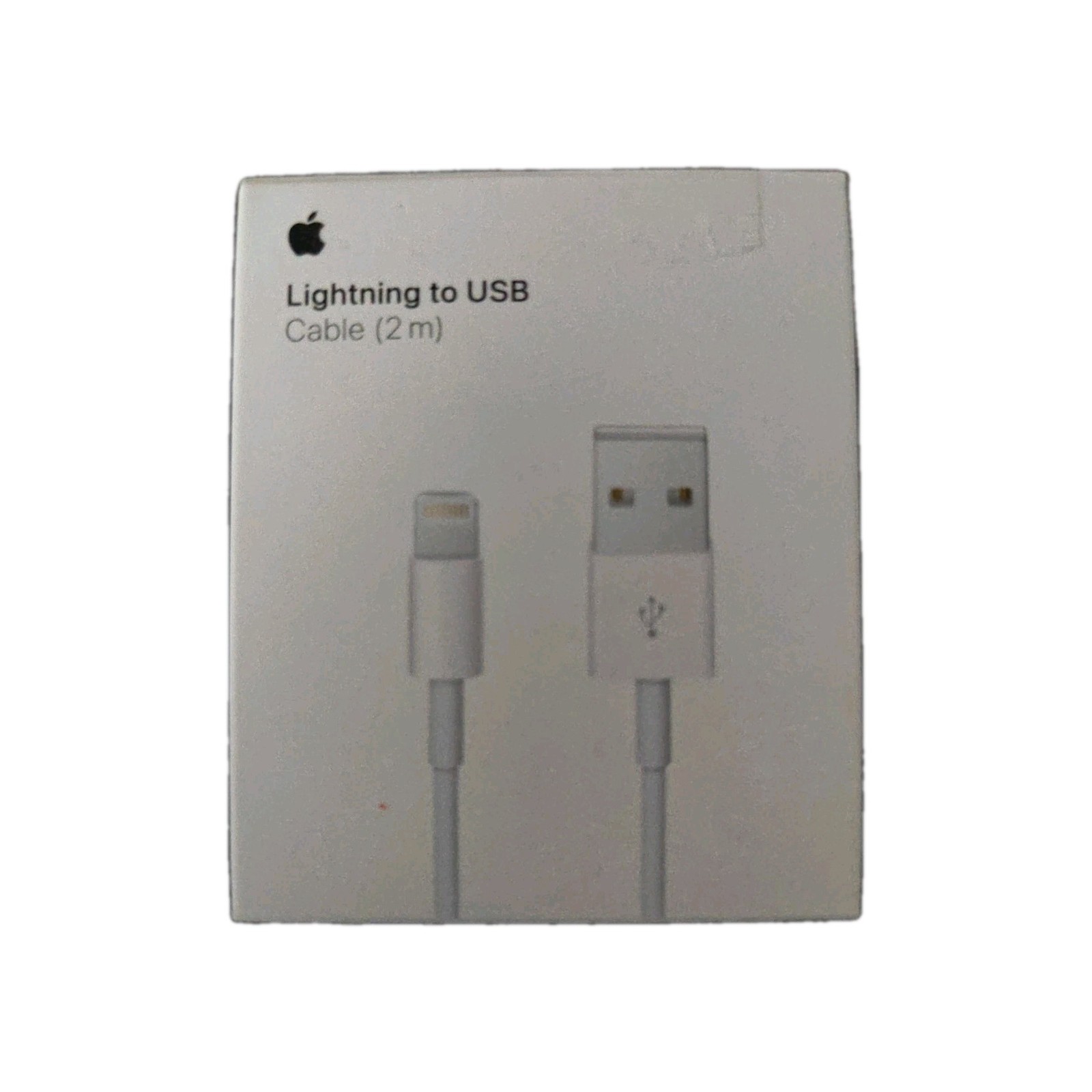 Apple Lightning to USB Cable 2m Genuine | Model A1510 MD819AM/A – New (Open Box)