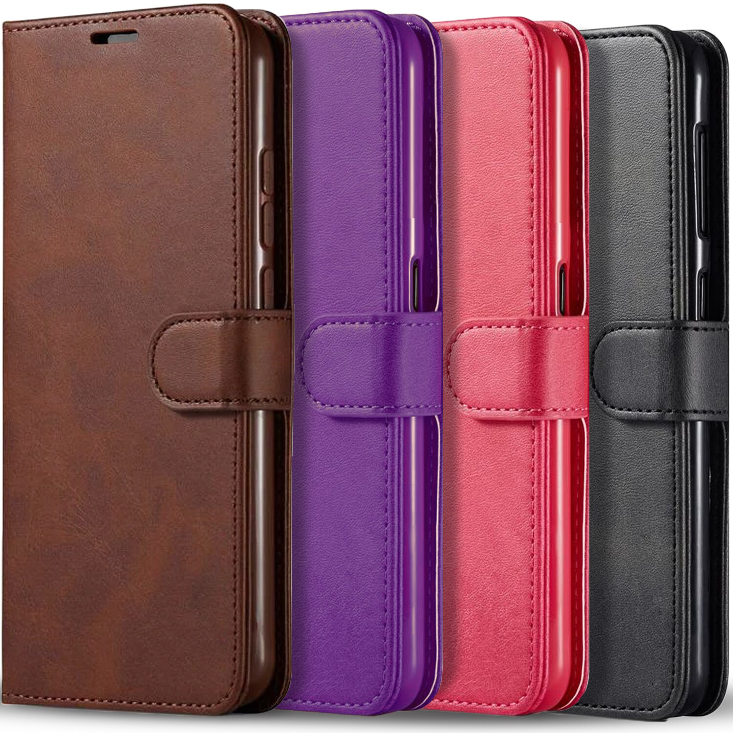 For Samsung Galaxy S23 Ultra S23 5G Plus Case, Wallet Pouch Shockproof Cover