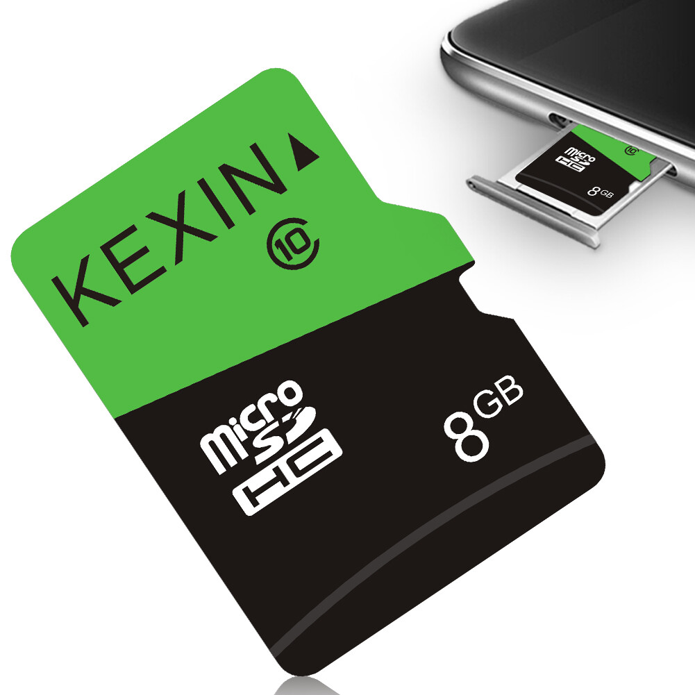 Kexin 5 /10 PACK 8GB Micro SD Cards Ultra SDHC Class 10 TF Card Memory Cards Lot