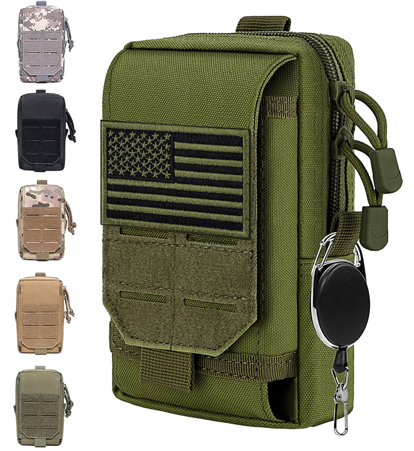 Universal Phone Pouch Belt Cell Phone Holster Carrying Case Utility Waist Bag
