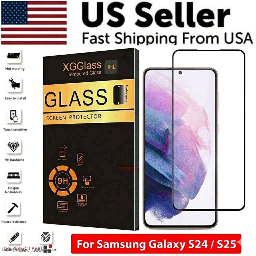 For Samsung Galaxy S25 S24 PLUS ULTRA Tempered Glass Screen Protector A+