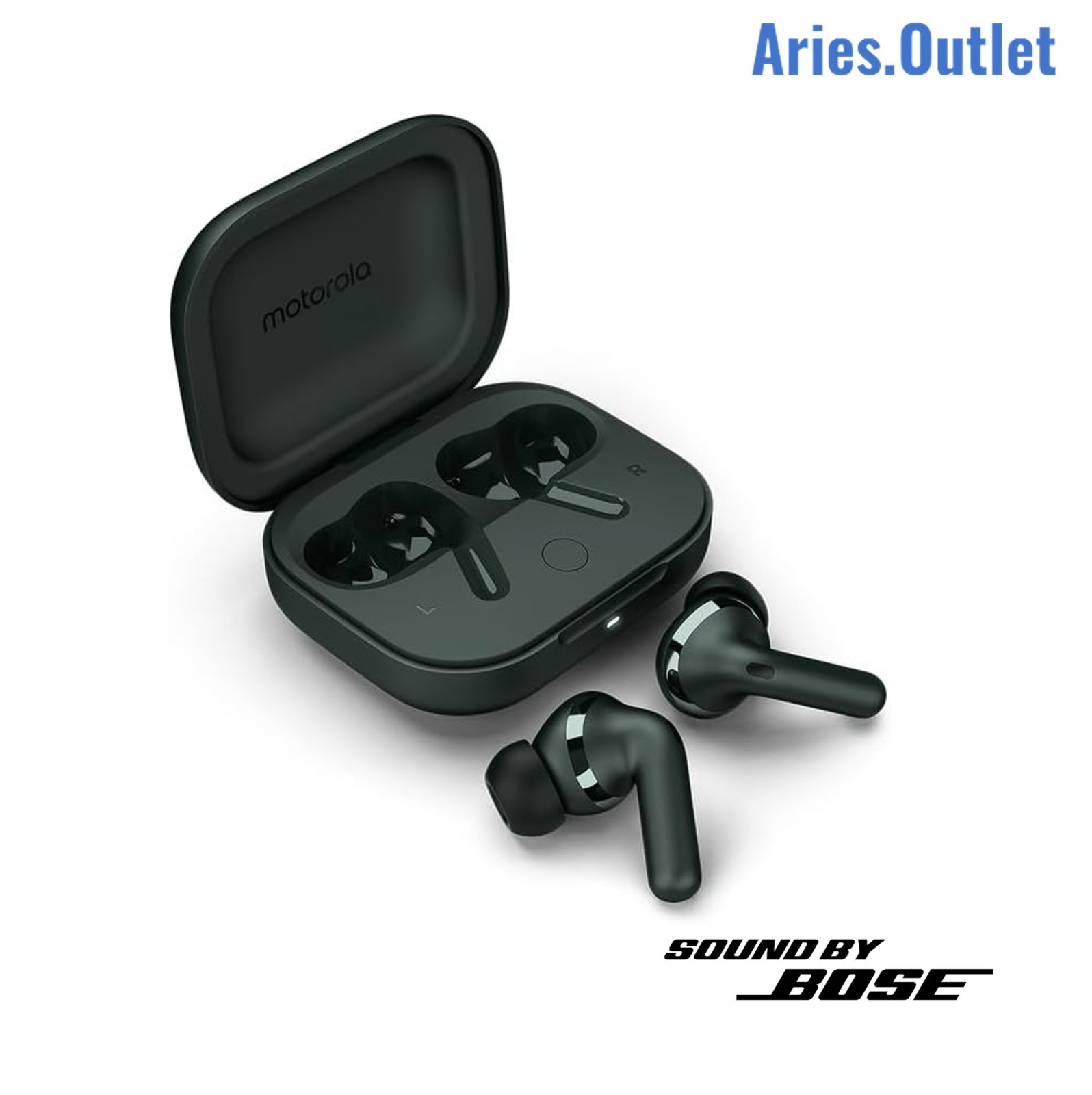 [Open Box] Motorola moto buds+ SOUND BY BOSE Audio Dynamic ANC Forest Gray