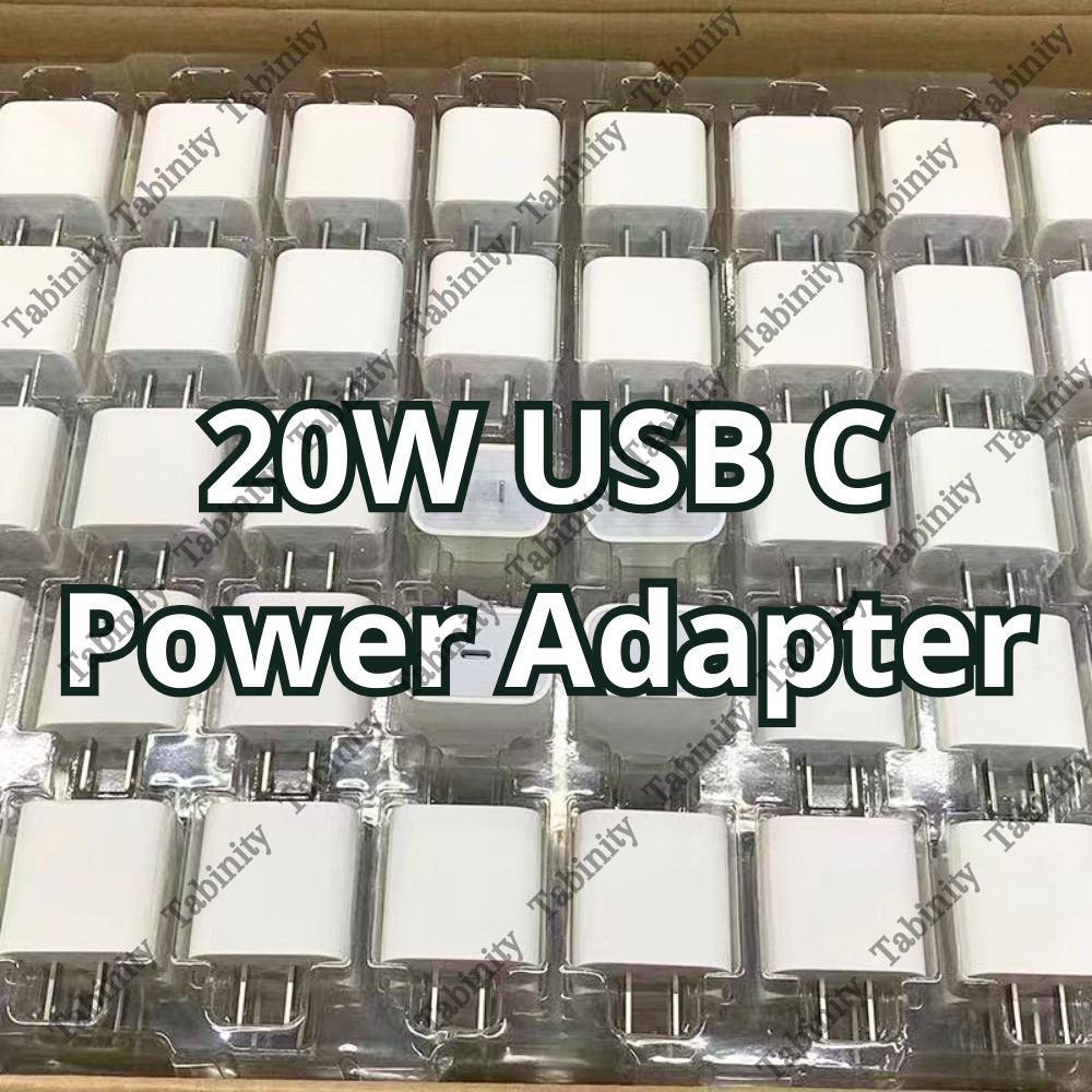 For iPhone 15 14 13 12 11 Pro Wholesale Lot 20W USB-C Power Adapter Fast Charger
