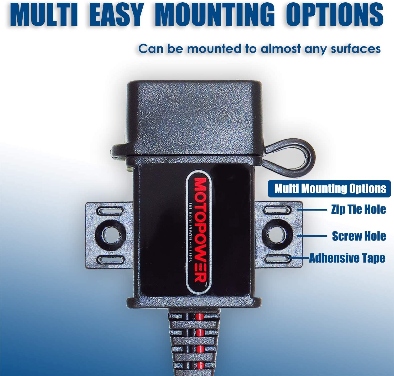 3.1Amp Motorcycle USB Port Kit SAE to USB Adapter on Motorcycle Waterproof