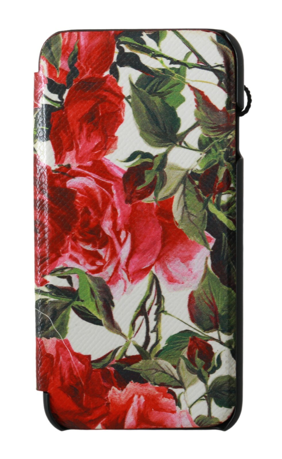 DOLCE & GABBANA Phone Case Front Cover Multicolor Rose Leather iPhone 7 RRP $500
