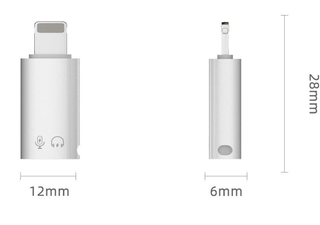 5.8USB Type C Female to iOS Male Adapter For iPhone 14/13/12/11/XR/XS/SE 3 Lot