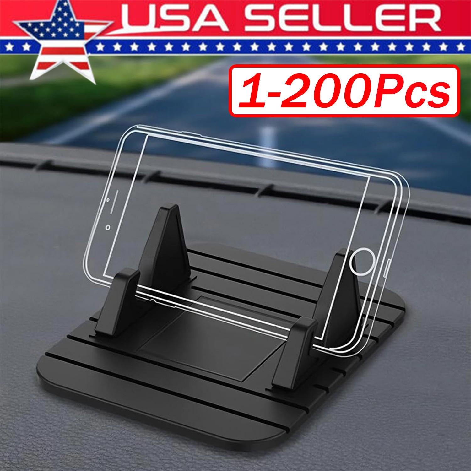 Car Dashboard Anti-slip Mat Rubber Mount Holder Pad Stand For Mobile IPhone Lot