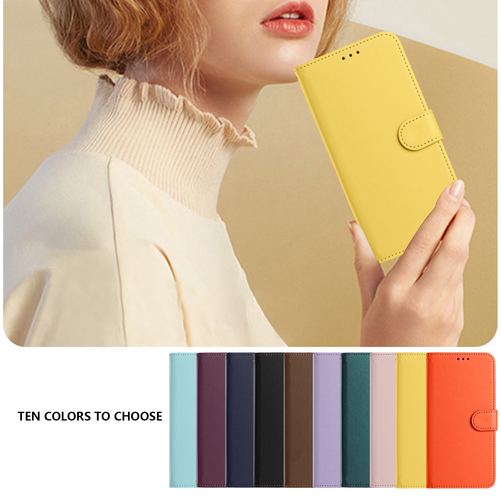 Flip Wallet Case Strap Card Holder PU Leather For Google Pixel 7A 8 9 10 Pro XL