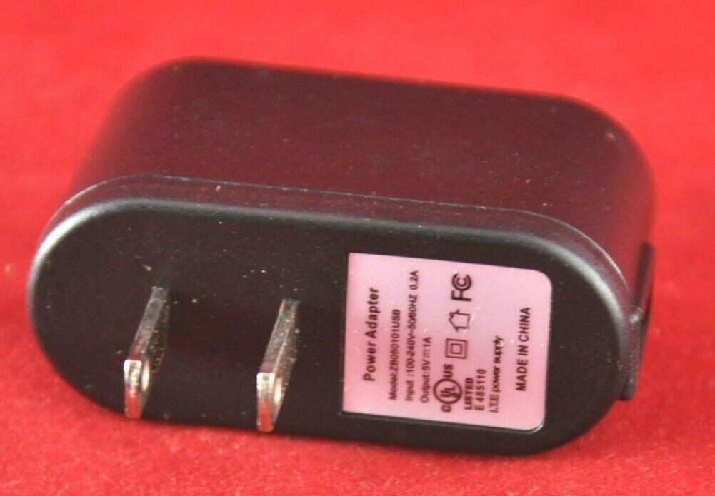 5-Pack 5V 1A 1000mA Wall AC USB Adapter Cell Phone Charger 100-240 VAC US SELLER