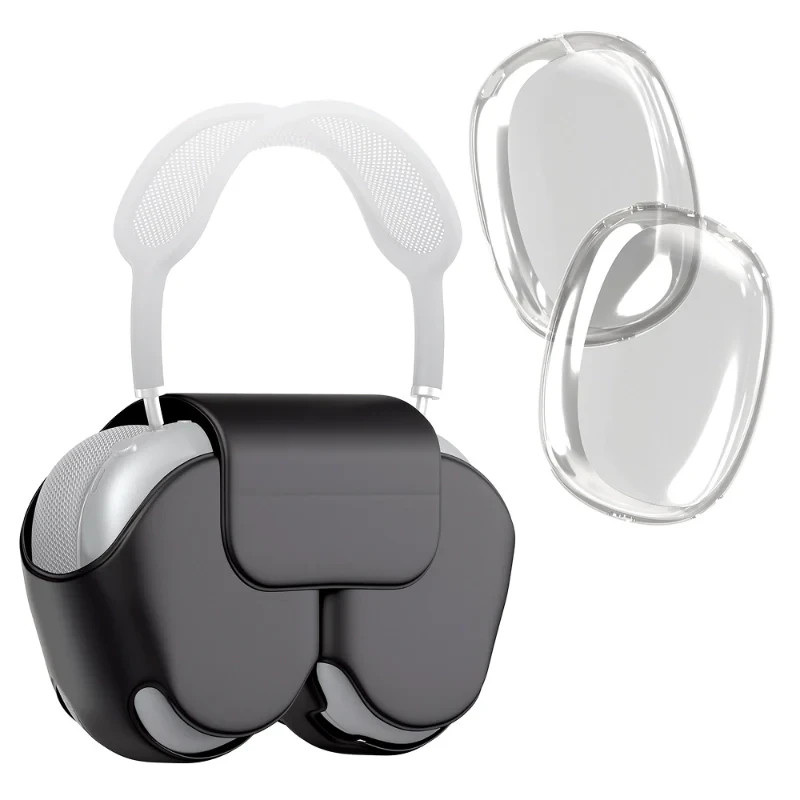 Protective Leather Skin for AirPods Max – Headband & Ear Cup TPU Cover Case