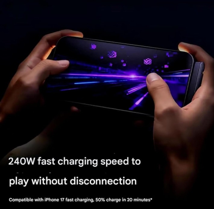 2in1 Invisible Holder Charger Cable–240W Fast Charging Cord with Phone Stand lot