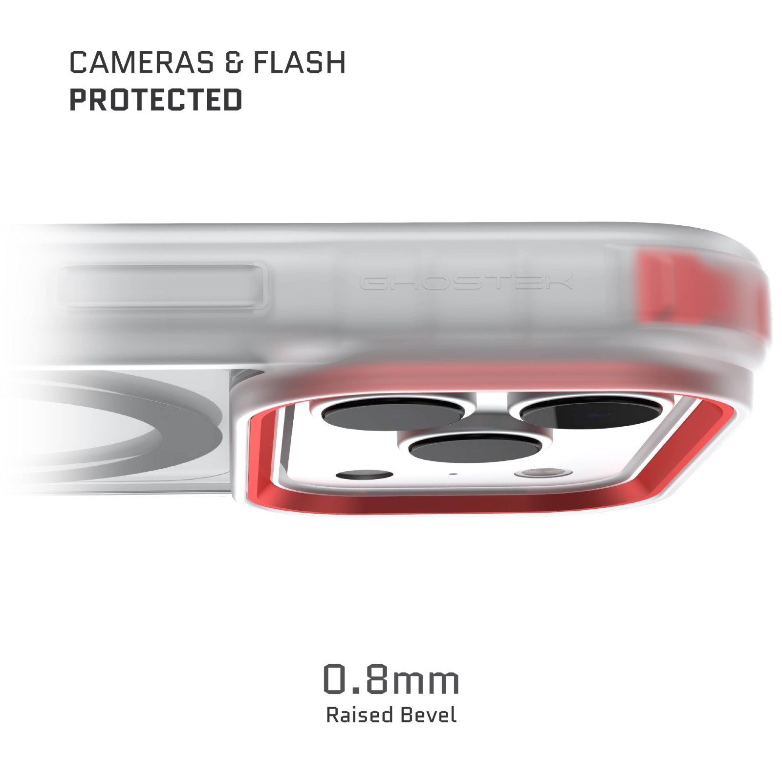 Ghostek Covert MagSafe Clear Phone Case for iPhone 17 / Pro / Max / Air / 17e