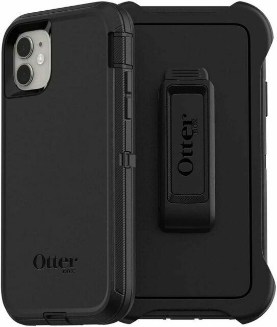 Lot of 10 OtterBox Defender Holster Cases for iPhone 11 – Black 77-62457