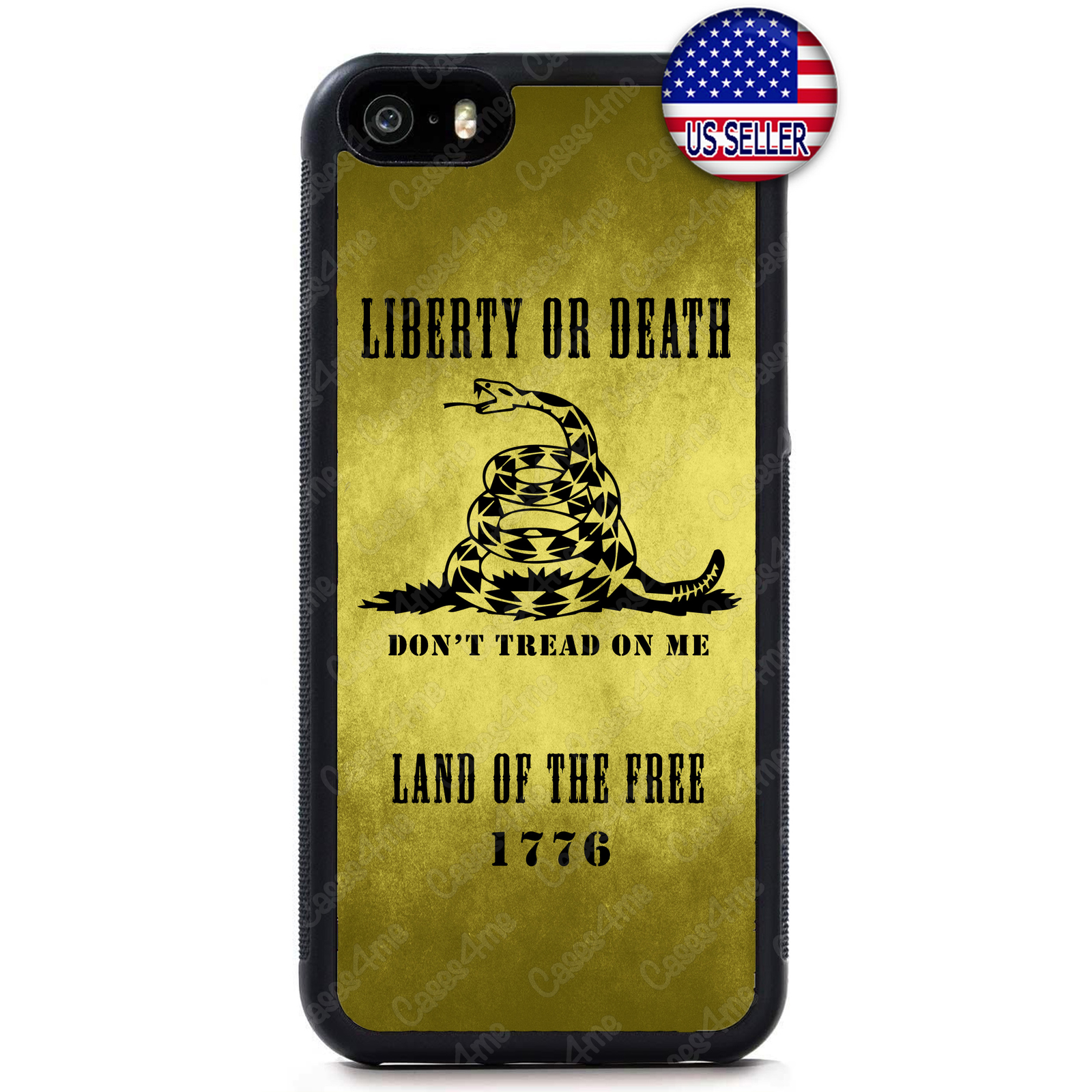 Gadsden 2nd Amendment Dont Tread On Case Cover iPhone 15 Pro Max 14 13 12 X XS