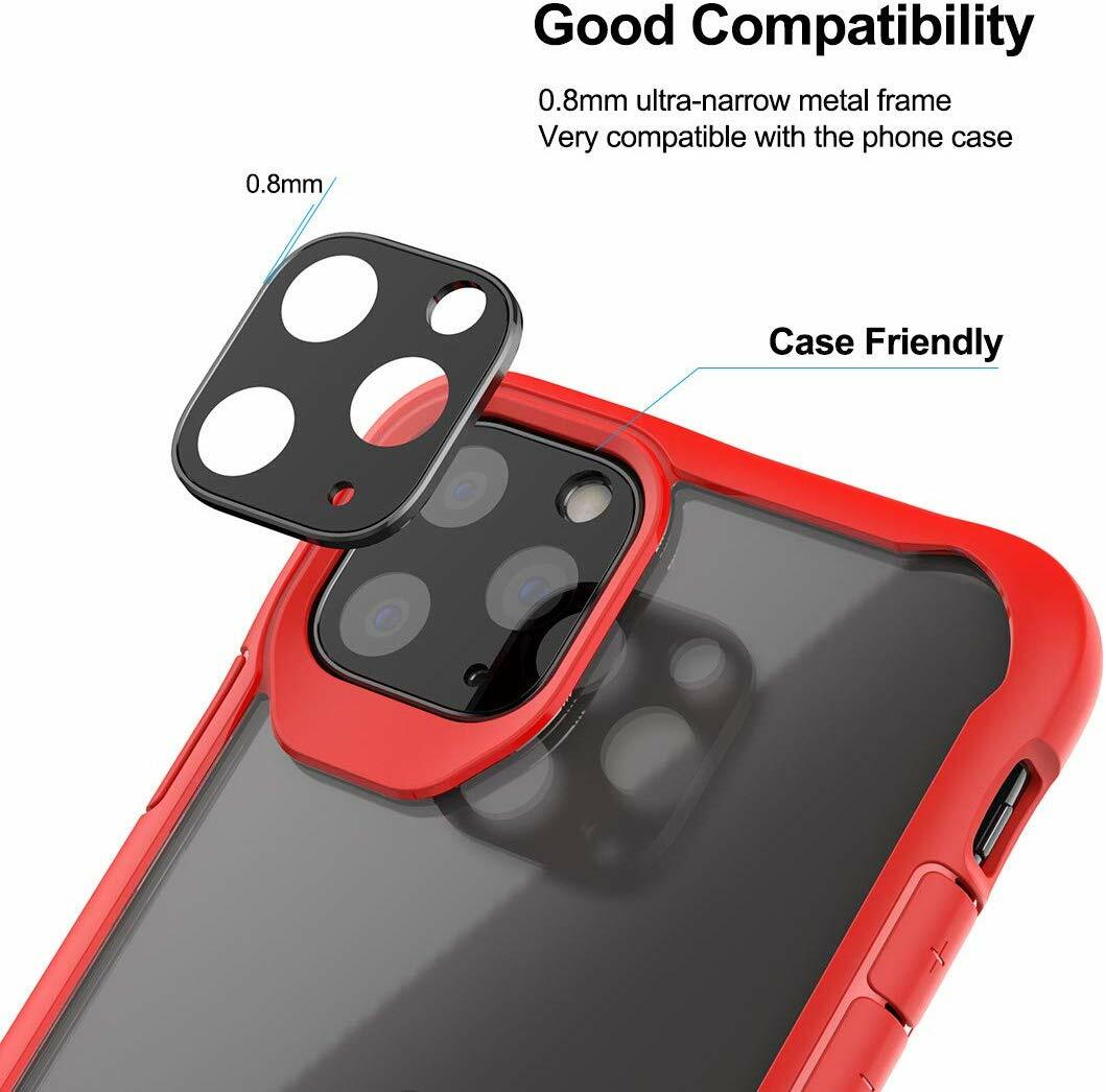 For iPhone 15 14 13 12 11 Pro Max Tempered Glass Camera Lens Cover Protector