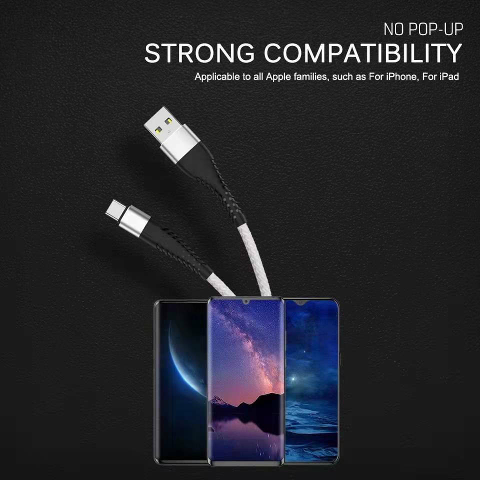 Braided USB C Type C Fast Charging Data Cable Cord for iPhone 16 Pro Max 15 lot