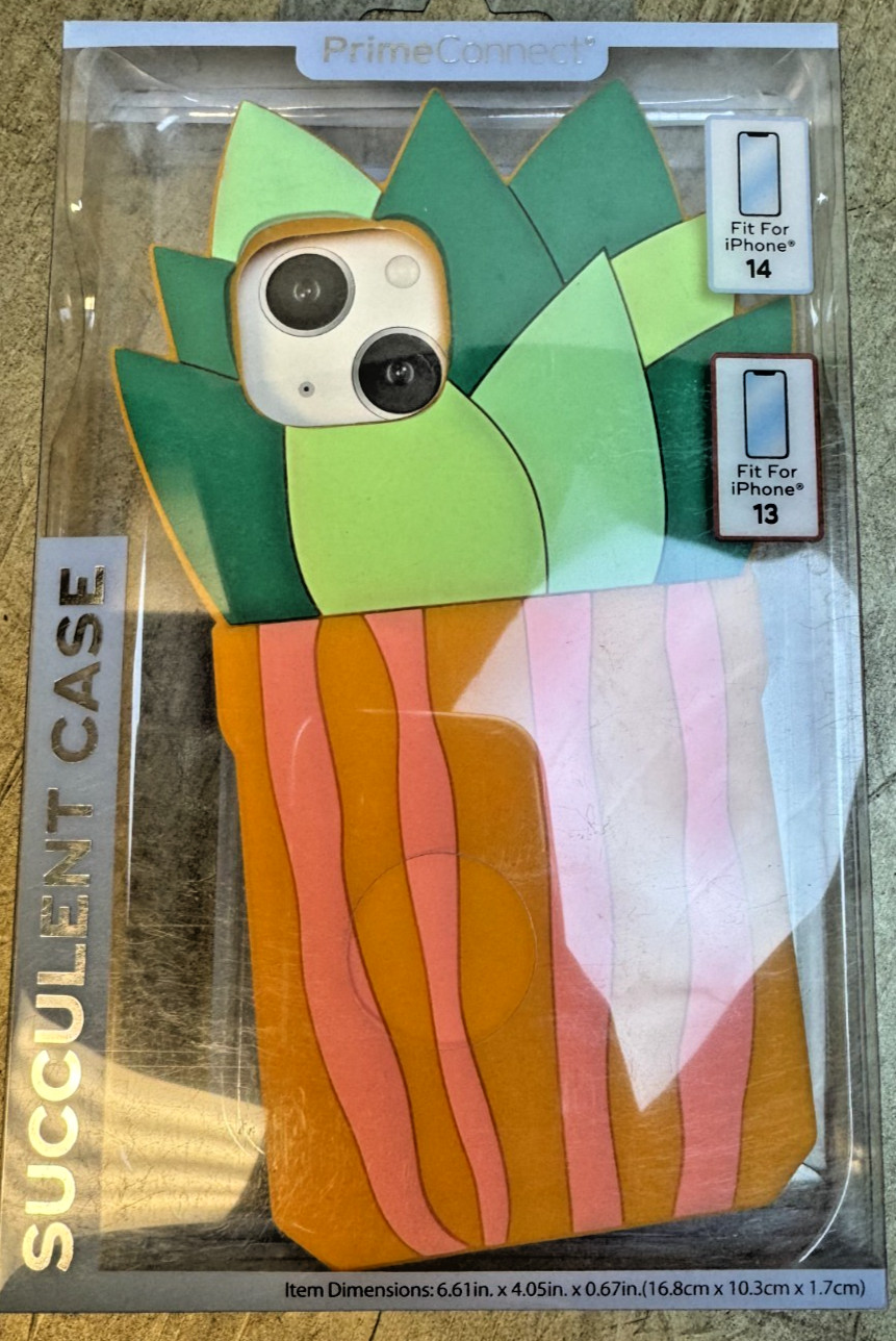 PrimeConnect iPhone 13/14 Succulent Case