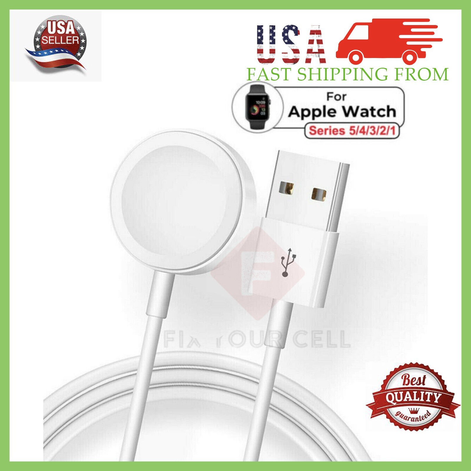 New Magnetic USB Charging Cable Charger For Apple iWatch Series 1/2/3/4/5/6/7/SE