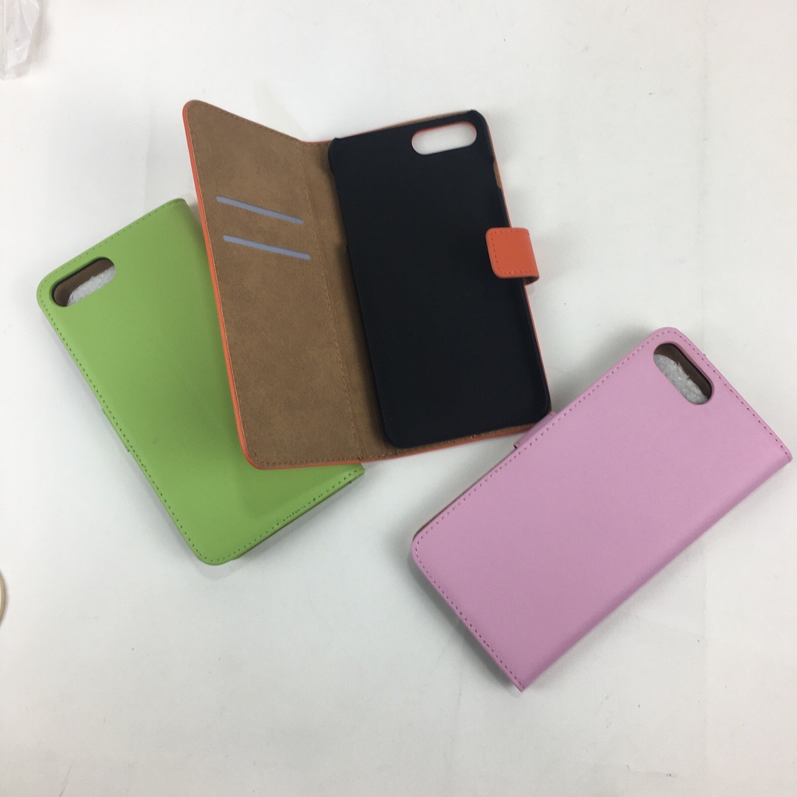 iPhone 7 Plus Multicolor Hard Synthetic Leather Phone Case Cover A14