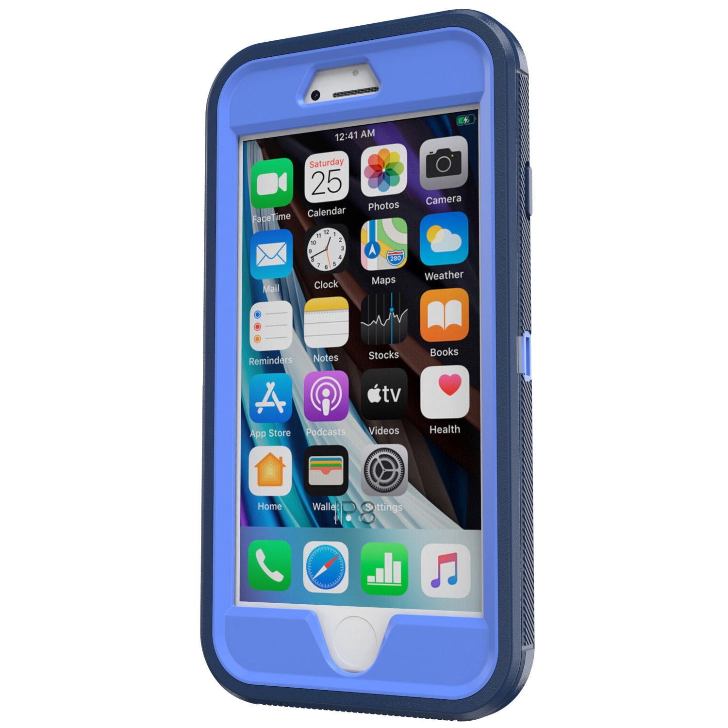 For Apple iPhone 6 6S Phone Case Heavy Duty Tough 3 in 1 Rugged Shorkproof Cover