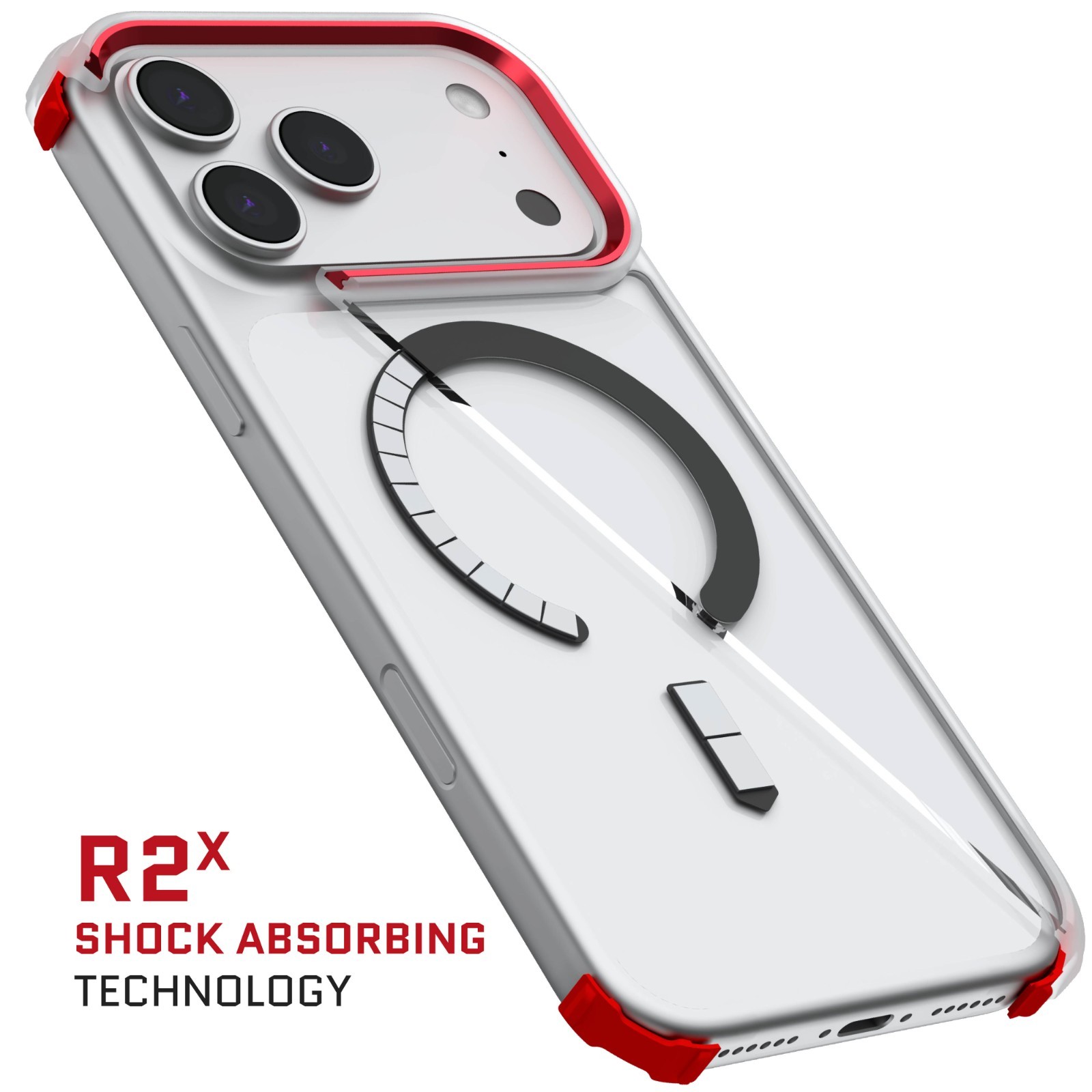 Ghostek Covert MagSafe Clear Phone Case for iPhone 17 / Pro / Max / Air / 17e