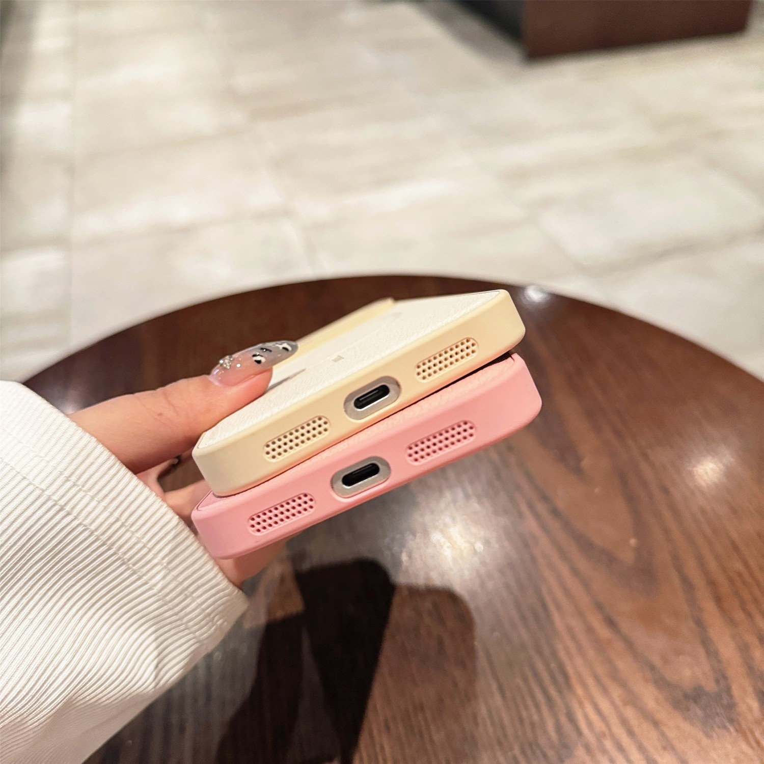Slim Premium PU Leather Magnetic Back Case For iPhone 17 Pro Max 16 15 14 13